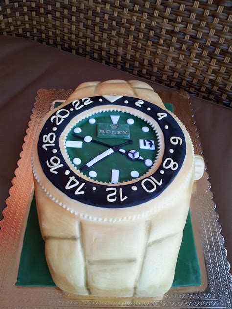 orologio rolex in pasta di zucchero|La Riccia Che Pasticcia: ROLEX CAKE.